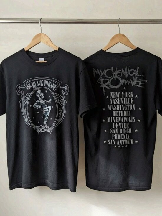 Gildan Other - My Chemical Romance The Black Parade Tour T-Shirt Black Reprint